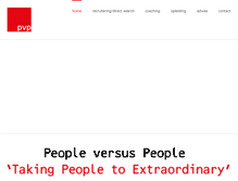 Tablet Screenshot of peoplevspeople.be